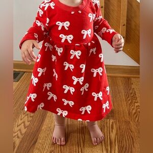 Hanna Anderson bow dress